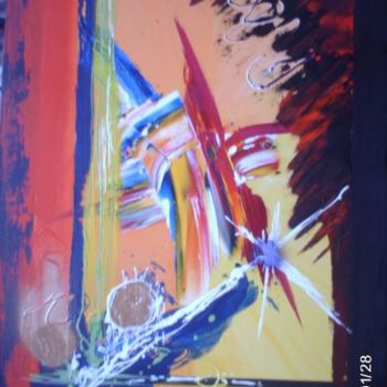 Painting titled "les couleurs de l a…" by Morena, Original Artwork