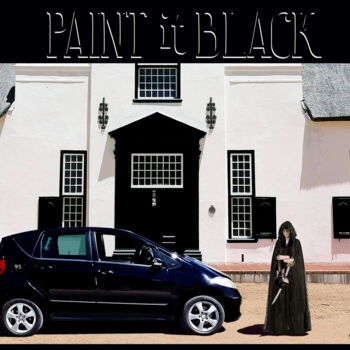 Digital Arts titled "Paint it Black" by Moreno Franco, Original Artwork, Digital Photography