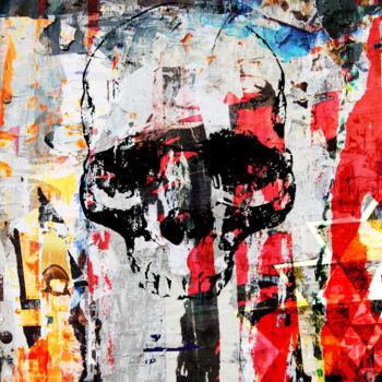 Arte digitale intitolato "Skull-10-2013" da Morgan Paslier, Opera d'arte originale, Fotografia digitale