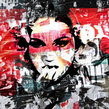 Digital Arts titled "UDA 2 Madonna" by Morgan Paslier, Original Artwork, Digital Painting