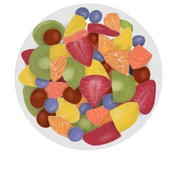 数字艺术 标题为“Salade de fruits” 由Martins, 原创艺术品, 视频