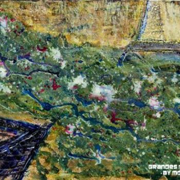 Peinture intitulée "Grandes marées sala…" par Morganv6, Œuvre d'art originale
