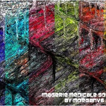 Painting titled "Imagerie médicale s…" by Morganv6, Original Artwork