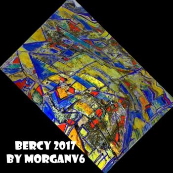 Painting titled "bercy 2017" by Morganv6, Original Artwork