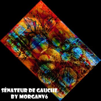 绘画 标题为“Sénateur de gauche” 由Morganv6, 原创艺术品