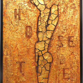 Скульптура под названием "HO SETE" - Morgese Giovanni, Подлинное произведение искусства, Глина