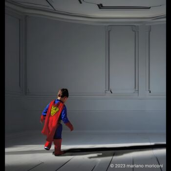 Arte digitale intitolato "Super" da Mariano Moriconi, Opera d'arte originale, Immagine generata dall'IA
