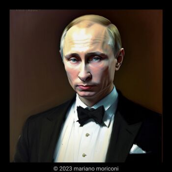 Arte digitale intitolato "Vladimir" da Mariano Moriconi, Opera d'arte originale, Immagine generata dall'IA