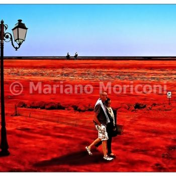 Fotografia intitolato "costa francese" da Mariano Moriconi, Opera d'arte originale