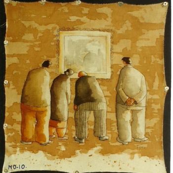 Painting titled "Morosi Luciano - Ch…" by Luciano Morosi 1930 - 1994, Original Artwork, Other