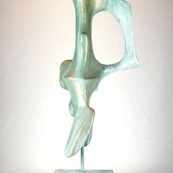 Sculpture titled "Hommage à Flanagan" by Philippe Bruneteau, Original Artwork