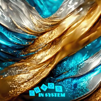 Digital Arts titled "CHAOS IN SYSTEM" by Morten Klementsen, Original Artwork, Digital Painting