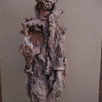 Sculpture titled "Mutation I" by Michel Moskovtchenko, Original Artwork, Metals