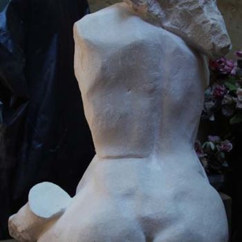 Escultura intitulada "LA SOURCE - (autre…" por Michel Moskovtchenko, Obras de arte originais, Pedra