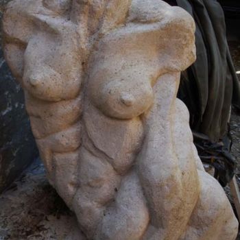 Rzeźba zatytułowany „RUBENS” autorstwa Michel Moskovtchenko, Oryginalna praca, Kamień