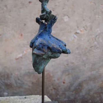 Sculpture titled "Corset bleu (autre…" by Michel Moskovtchenko, Original Artwork