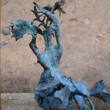 Sculptuur getiteld "Mante Religieuse -…" door Michel Moskovtchenko, Origineel Kunstwerk, Metalen