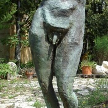 Sculpture titled "HOMMAGE  A DONATELL…" by Michel Moskovtchenko, Original Artwork, Mixed Media