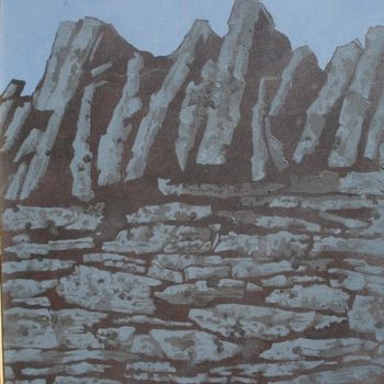 "MUR A GORDES III" başlıklı Tablo Michel Moskovtchenko tarafından, Orijinal sanat