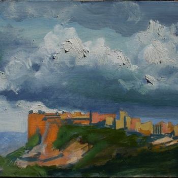 Painting titled "1980 ROUSSILLON" by Michel Moskovtchenko, Original Artwork, Oil