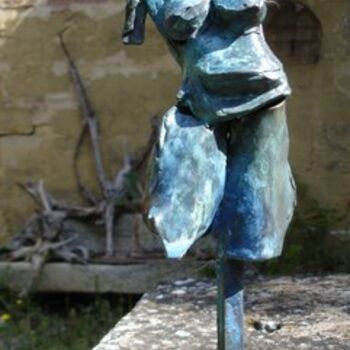 Скульптура под названием "CENDRINA  419" - Michel Moskovtchenko, Подлинное произведение искусства, Металлы