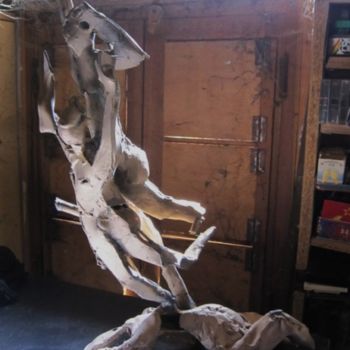 Sculpture titled "PRINTEMPS 2011" by Michel Moskovtchenko, Original Artwork, Metals
