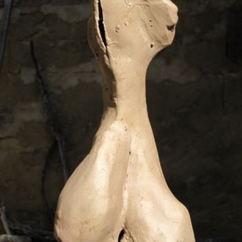 Escultura titulada "FEMININE détail" por Michel Moskovtchenko, Obra de arte original, Metales