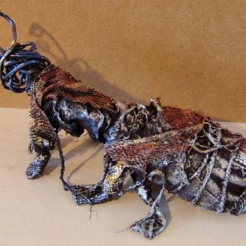 Scultura intitolato "la fourmi" da Laurence Motot, Opera d'arte originale