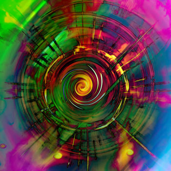 Digital Arts titled "Spiralité.jpg" by Pascal Moulin, Original Artwork, 2D Digital Work