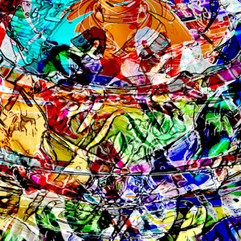 Arts numériques intitulée "Révélation.jpg" par Pascal Moulin, Œuvre d'art originale, Travail numérique 2D