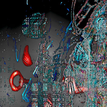Digitale Kunst mit dem Titel "The key.jpg" von Pascal Moulin, Original-Kunstwerk, 2D digitale Arbeit
