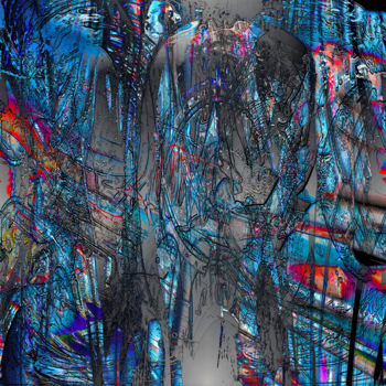 Digital Arts titled "Primordial.jpg" by Pascal Moulin, Original Artwork, 2D Digital Work