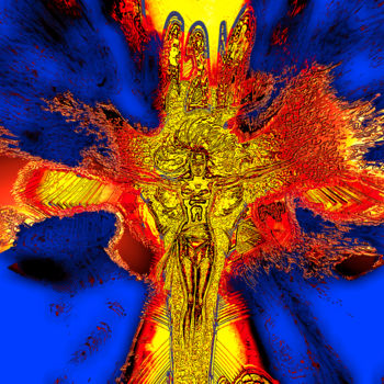 Digital Arts με τίτλο "Phoenix Ressurrecti…" από Pascal Moulin, Αυθεντικά έργα τέχνης, 2D ψηφιακή εργασία