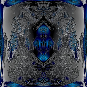 Arte digital titulada "Abstract artefact 7" por Pascal Moulin, Obra de arte original, Trabajo Digital 2D