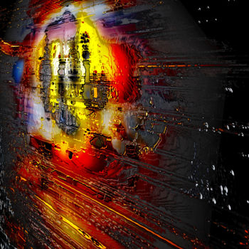 Digital Arts titled "Abstract artefact 57" by Pascal Moulin, Original Artwork, 2D Digital Work