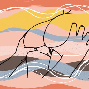 The Waves Of Sex, Erotic Lovers Art, Minimalist Sex Art