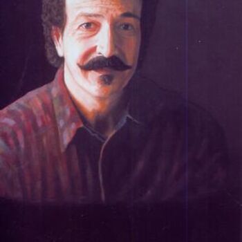 Painting titled "portrait ait mengul…" by Mourado, Original Artwork