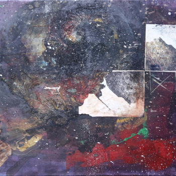 Pittura intitolato "Abstrait 1" da Raphaël Moussy (Musos), Opera d'arte originale, Acrilico Montato su Telaio per barella in…