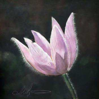 绘画 标题为“The Flower” 由Tigran Movsisyan, 原创艺术品, 粉彩