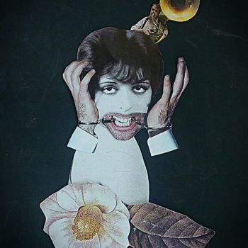Collages intitolato "collage" da Candy In My Pocket, Opera d'arte originale, Carta