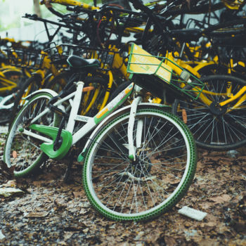 Photography titled "велосипеды2" by Alexander Kovalenko, Original Artwork, Digital Photography