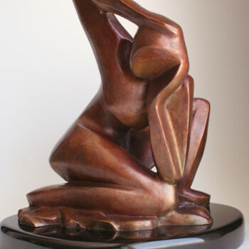 Escultura titulada "CRAZYWORLD" por Marie-Pierre Philippe-Lohézic (MPPL-ART), Obra de arte original, Bronce