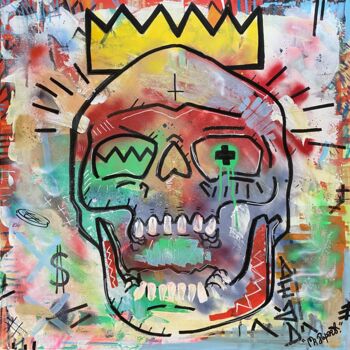 Pintura titulada "Dead" por Mr Popart, Obra de arte original, Acrílico Montado en Bastidor de camilla de madera