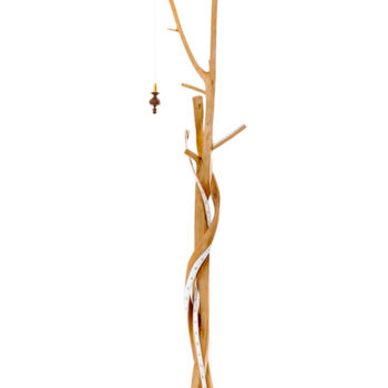 Скульптура под названием "Règle Végétale n°8" - David Lachavanne, Подлинное произведение искусства, Дерево