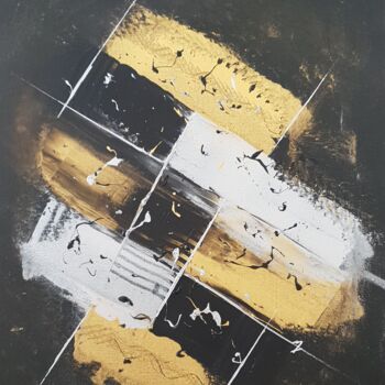 Pintura intitulada "Coffee" por Ms Abstrait, Obras de arte originais, Acrílico