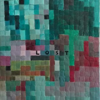 Malerei mit dem Titel "LOST" von Msart, Original-Kunstwerk, Acryl