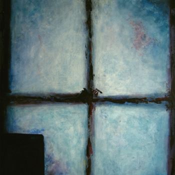 Painting titled "CONTREJOUR" by Marie-Sylvie Riviere, Original Artwork