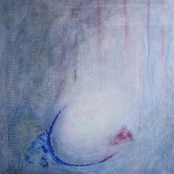 Peinture intitulée "Le fluide" par Marie-Sylvie Riviere, Œuvre d'art originale