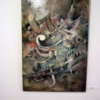 Painting titled "Arabesque" by Desroches, Original Artwork