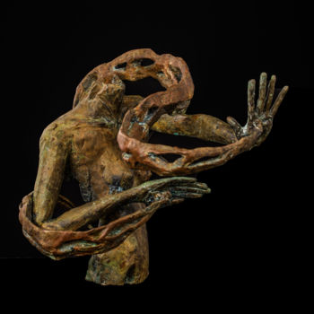 Sculpture intitulée "Energies" par Muder, Œuvre d'art originale